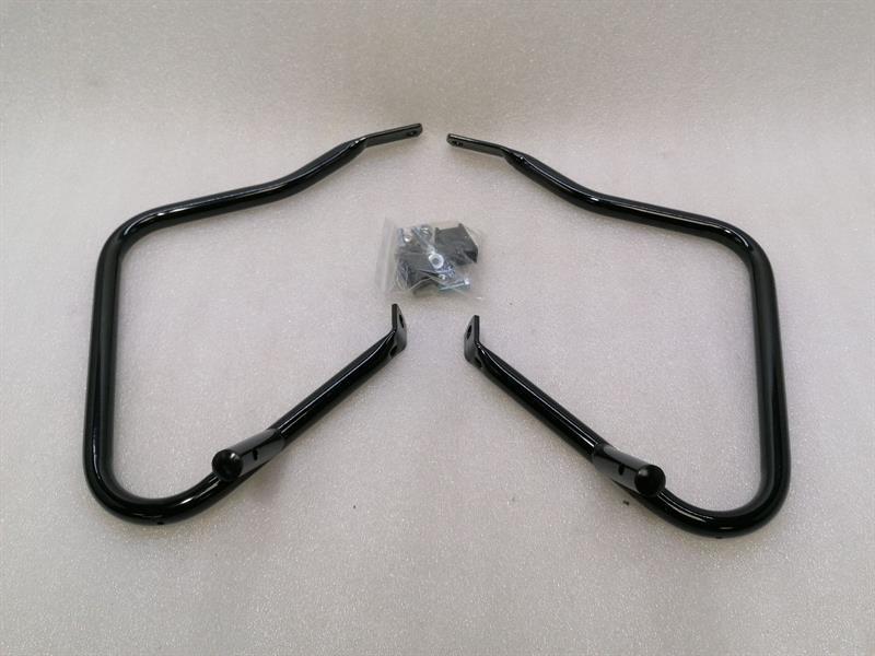 HARLEY-DAVIDSON TOURING SADDLE BAG GUARDS BLACK 14-24 Kofferschutzbügel NEW
