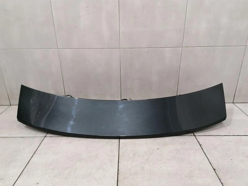 PORSCHE TAYCAN 9J Rear Spoiler 9J1827204A Heckspoiler VULKANGRAU METALIC