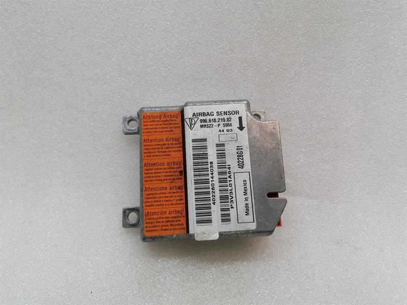 PORSCHE BOXSTER 986 Safety Module ECU 99661821902 Airsteuergerät SRS