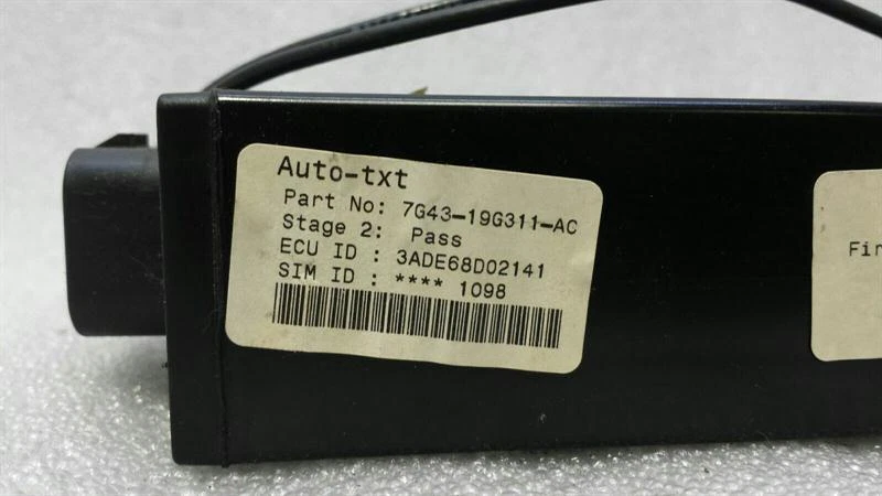 ASTON MARTIN DB9 Volante Tracking module 7G43-19G311-AC Steuergerät TXT - Image 4