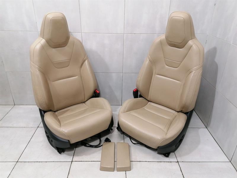 TESLA MODEL S 70 Sitz NAPPA MOJAVE BEIGE Front Seat SATZ