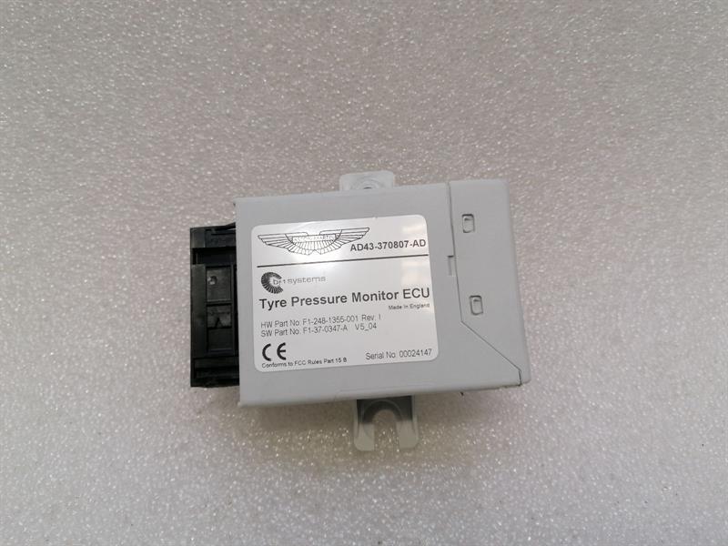 ASTON MARTIN VANTAGE V12 Electronic module AD43-370807-AD Steuergerät TYRE PRESS