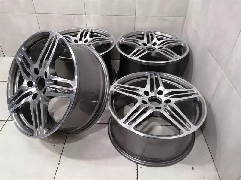 19 PORSCHE 911 997 Alloy Wheels 99736215605 "Turbo" Alufelge SATZ SET 11J 8.5J - Image 4