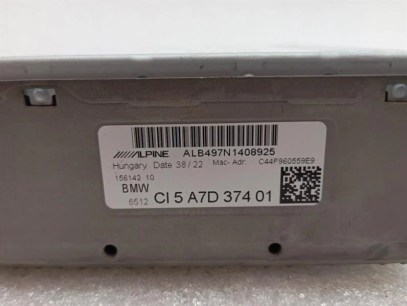 BMW 8 18--25 G16 M8 Coupe Musik Navi 5A7D37401 HEAD UNIT Audiosystemkontroller - Image 5