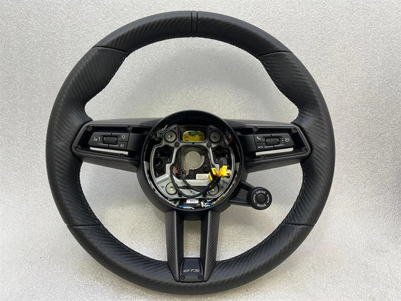 PORSCHE 992 Manual Steering Wheel Lenkrad All Carbon Leather Schaltgetriebe GTS