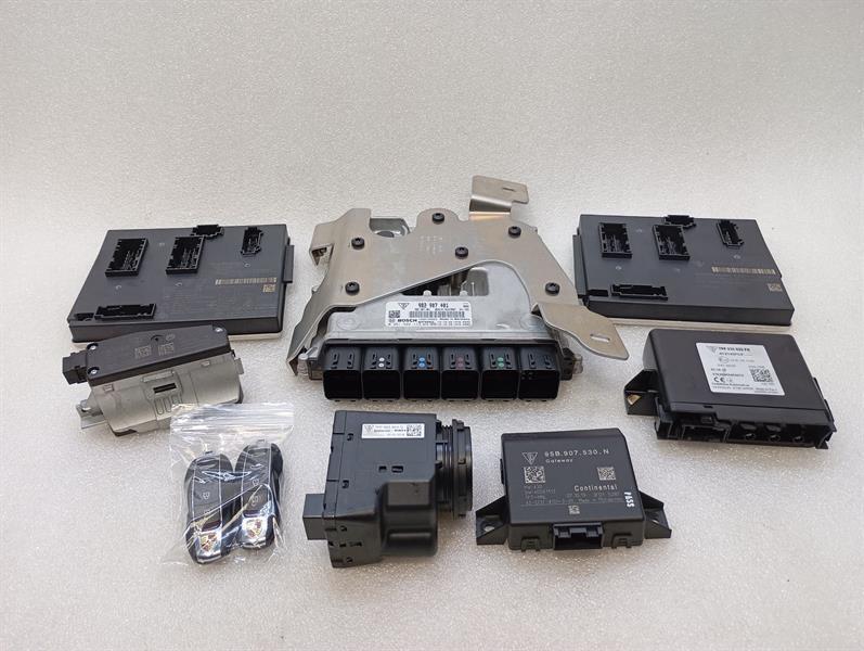 4.0 PORSCHE BOXSTER SPYDER 718 Engine ECU 982907401 Motorsteuergerät SATZ SET