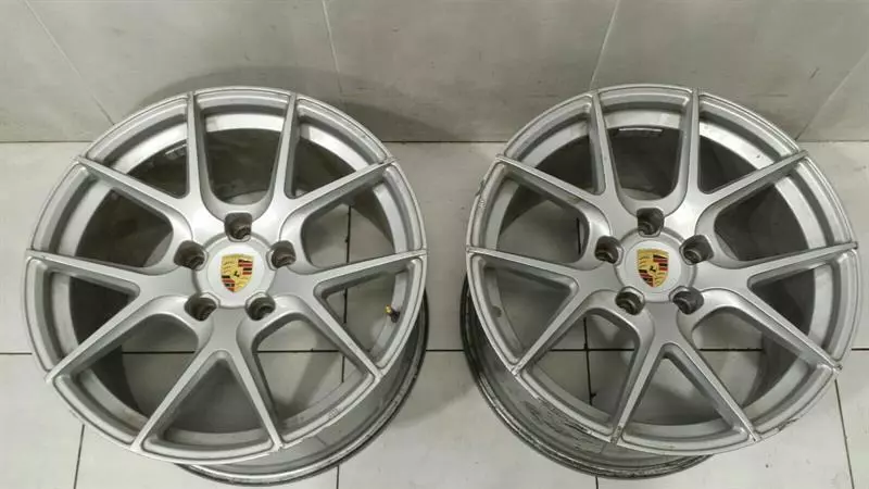 PAIR 2 x PORSCHE 911 997  Alloy Wheel Alufelge 19 11J REAR HINTEN - Image 2