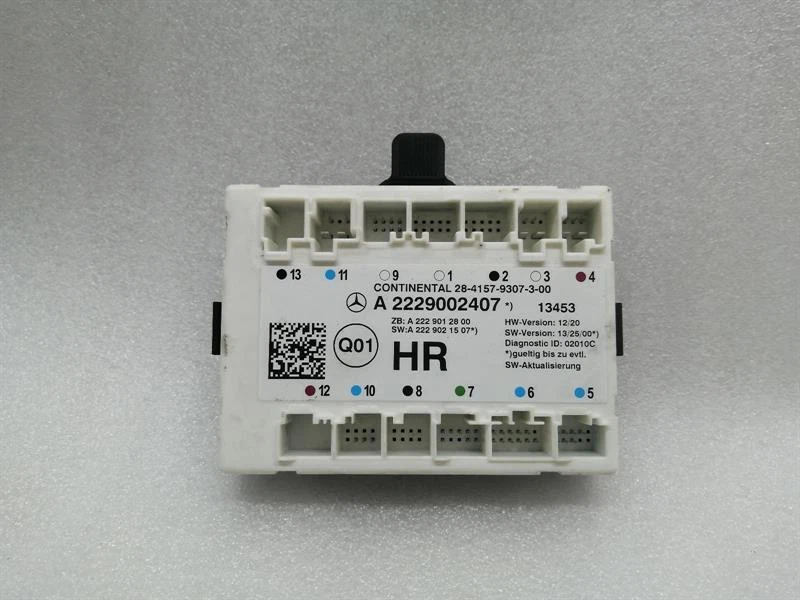 MERCEDES S-class W222 RRH Door Module A2229002407 Tur Steuergerät Hinten Rechts