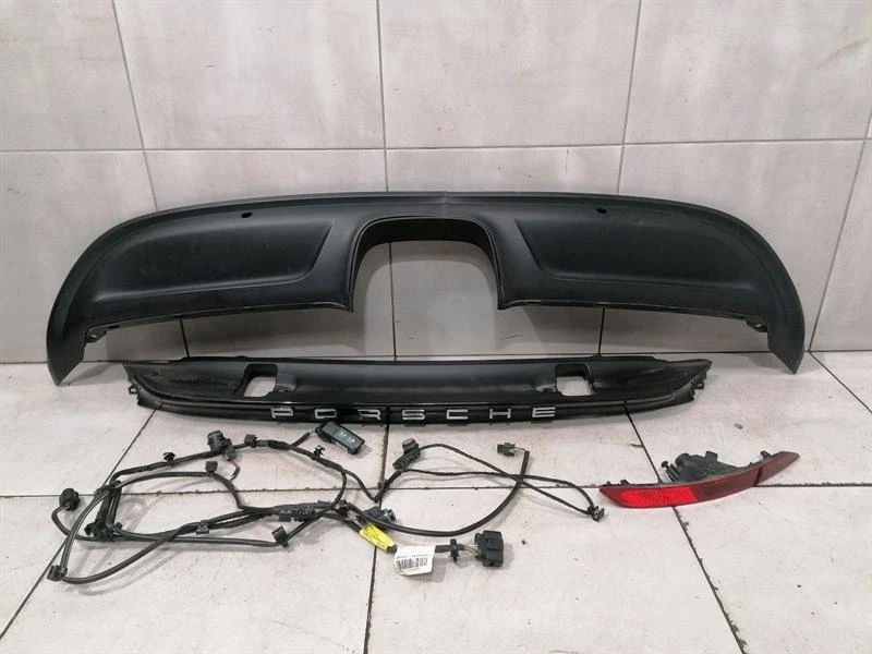 PORSCHE CAYMAN 718 PDC Retrofit set 982807983ok1 Hinten Verkleidung PTS satz