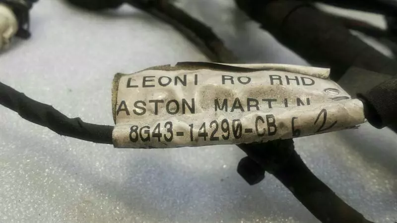 ASTON MARTIN DB9 Volante Engine Wiring Loom 8G43-12B637-CB Motorkabelbaum V12 - Image 4