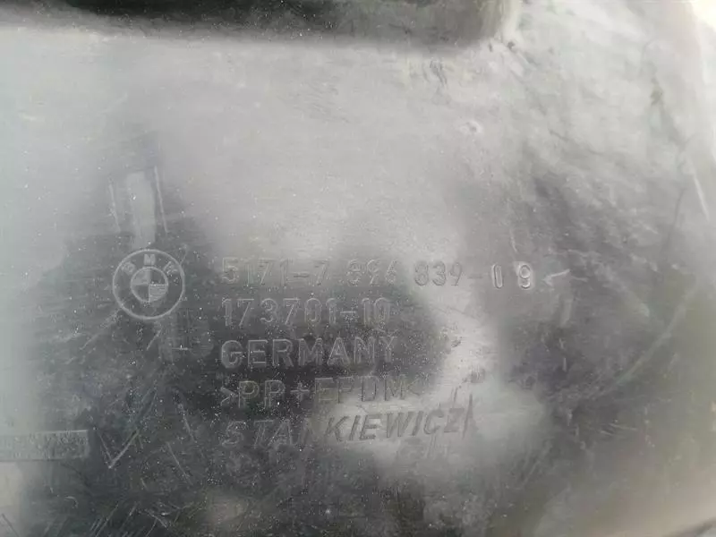 BMW 5 Series E60 Wheel arch liner 7896839 RADLAUFABDECKUNG M5 FRONT LEFT LINKS - Image 4