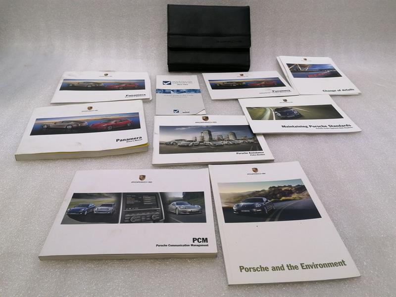 PORSCHE Panamera 970 SERVICE BOOKLET / Maintenance Handbuch